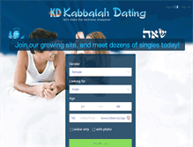 Tablet Screenshot of kabbalahdating.net